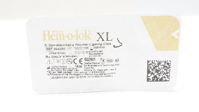 Teleflex 544250 Weck Hem-o-lok XL 6 Non-Absorbable Polymer Ligating Clips